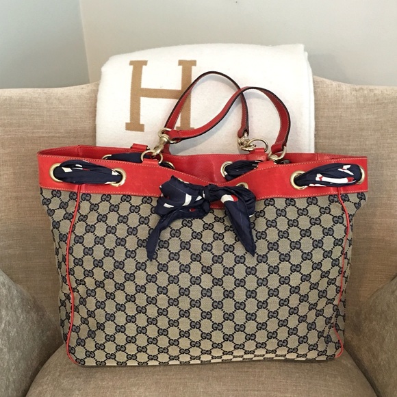 Gucci | Bags | Authentic Gucci Positano Tote Bag | Poshmark